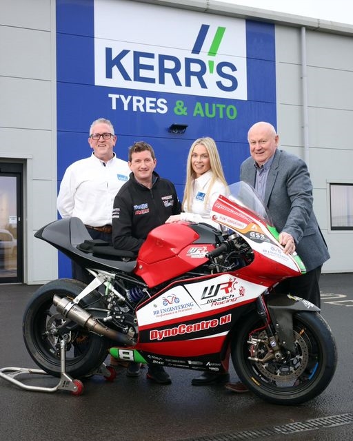 Kerr's Tyres Partners Up With Northwest 200
